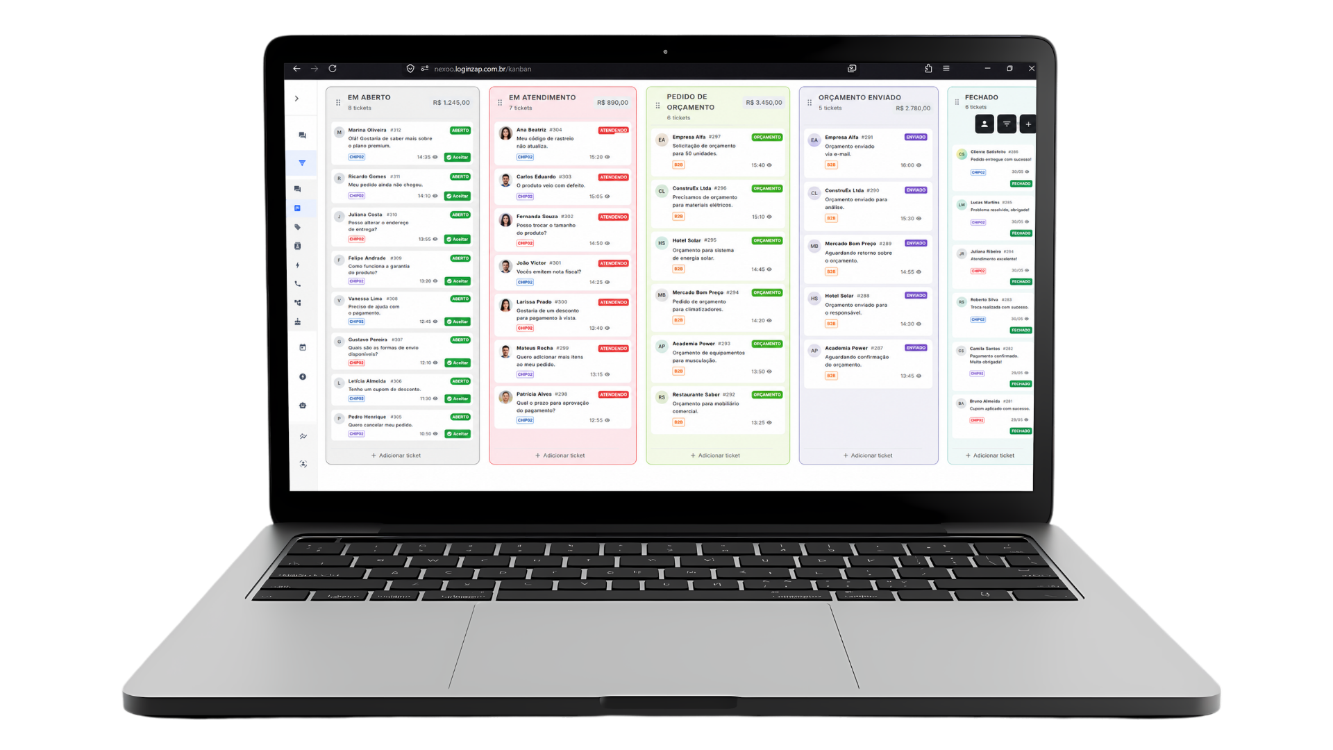 Kanban CRM